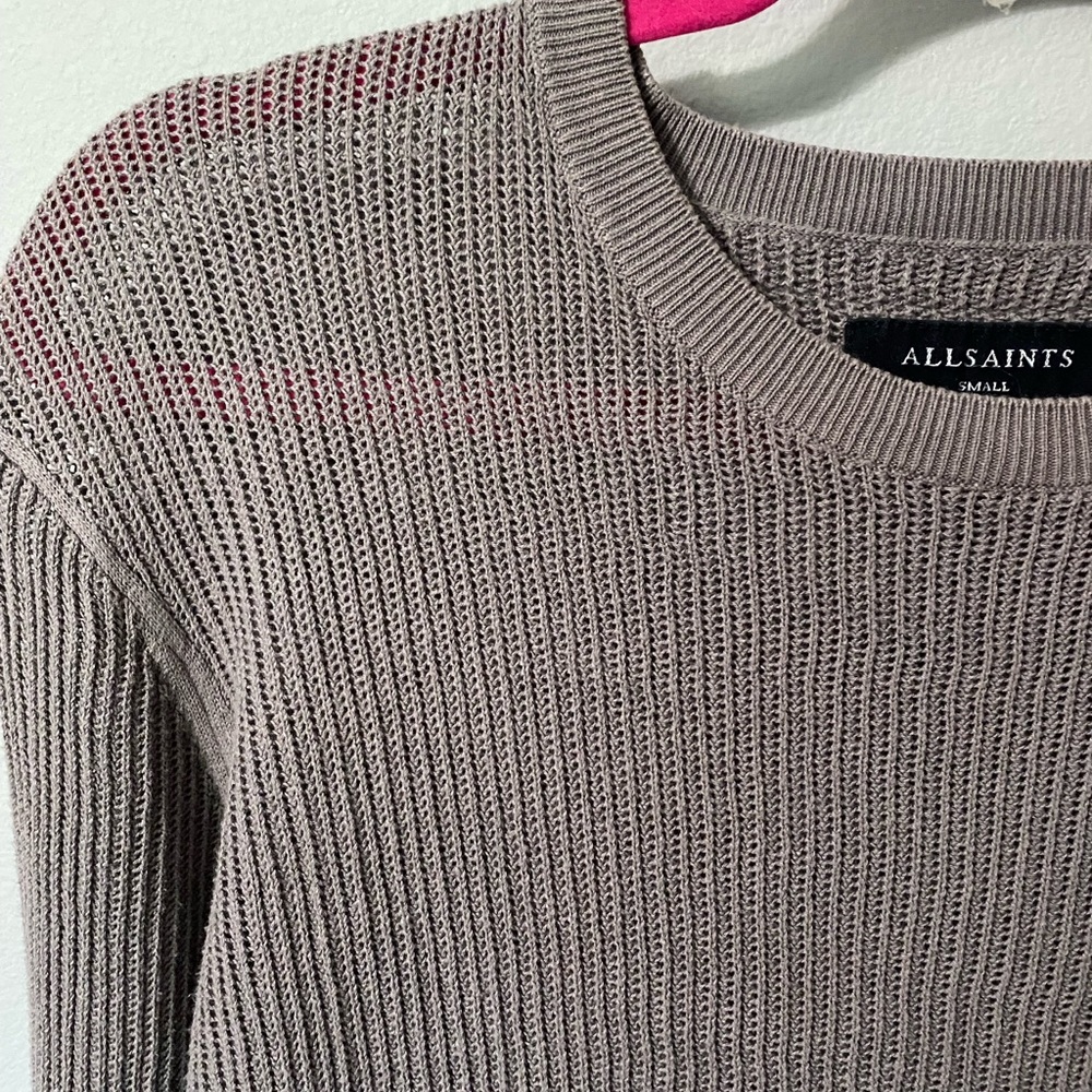 LAST CHANCE AllSaints Avels Crew Sweater